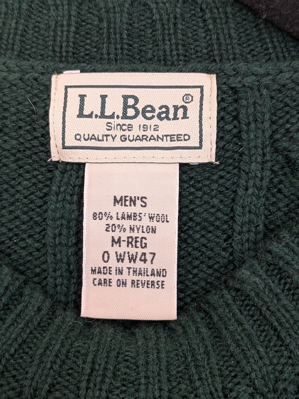 L.L. Bean classic bean